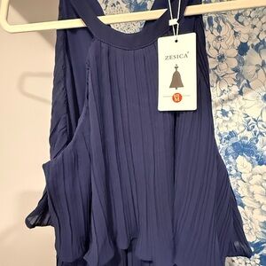 NWT Navy Blue Dress
